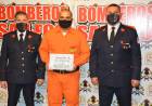 BOMBERO DESTACADO POR MÉRITO EN SU ACCIÓN