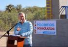 Schiaretti inauguró la obra de agua potable para Salsacate y Taninga