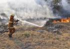 Continúa el combate del fuego en Potrero de Garay