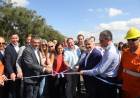 Llaryora habilitó la pavimentación de la Ruta Provincial 10, entre Las Perdices y Punta del Agua