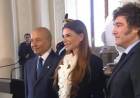 Javier Milei inauguró el busto del ex presidente Menem en la Casa Rosada