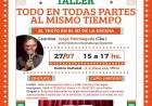 Se llevará a cabo un taller sobre texto, cuerpo y escena: “Todo en todas partes al mismo tiempo”, dictado por Jorge Monteagudo