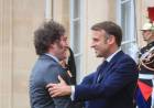 Milei se reunió con Macron en Francia en la previa de la inauguración de los Juegos Olímpicos