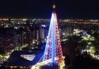 Mañana se enciende el árbol de Navidad en el Faro del Bicentenario
