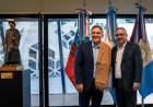 Llaryora recibió al gobernador de Catamarca Raúl Jalil