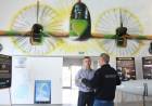 El Museo y Sede Héroes de Malvinas inauguró un mural en homenaje al avión Pucará