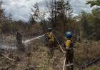 Chubut: Este viernes parte un cuarto grupo de bomberos cordobeses hacia la zona de incendios