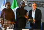 Llaryora se reunió con la delegación de Nigeria