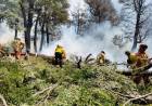 Chubut: Con lluvias aisladas y temperaturas más bajas, sigue el trabajo de bomberos cordobeses