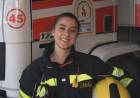 Una bombera de San Francisco viajó a Venezuela para colaborar en las tareas de búsqueda y rescate tras el terremoto