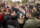 Villa Unión: Llaryora supervisó el avance de obras de pavimentación y red cloacal
