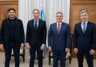 Llaryora se reunió con Santilli y los gobernadores de la Región Centro en Casa Rosada