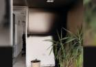 Principio de incendio en un consultorio de avenida Roque Saenz Peña