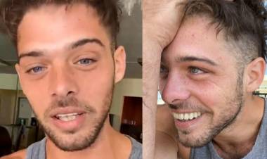 La alegría de Santi Maratea por haber recaudado 35 millones de pesos destinados a la fundación que protege las infancias trans