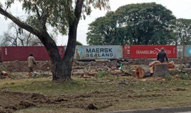 En terrenos del ferrocarril ya se construye un nodo logístico para aumentar las exportaciones hacia Medio Oriente y favorecer a la producción 