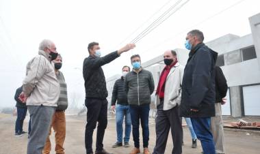 Comenzó la pavimentación en barrio 20 de Junio