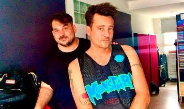 Bambi Moreno Charpentier publicó la primera foto de Chano internado: “Acá con el hijo de la ex mujer de mi viejo”