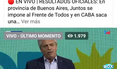 El Presidente reconoció la derrota