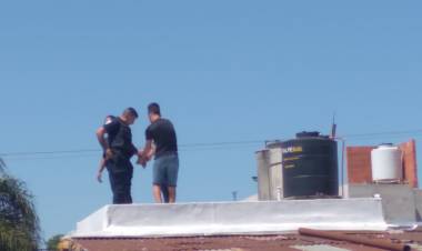 Persecución y detenidos