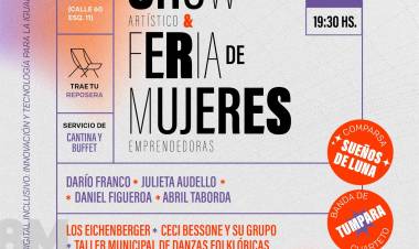 MES DE LA MUJER Show Artístico y Feria De Mujeres 