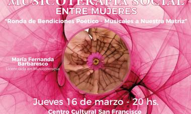 Encuentro Abierto de Musicoterapia Social entre Mujeres