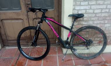 RECUPERO BICICLETA SUSTRAÍDA