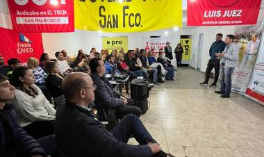 Tras el apoyo expreso de Luciano Stoppani, a la candidatura a intendente de Marco Puricelli, ambos equipos de trabajo se reunieron en la noche del martes en la sede de Juntos por el Cambio.