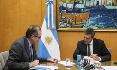 Massa y Pesce se reunieron buscando tranquilizar a los mercados