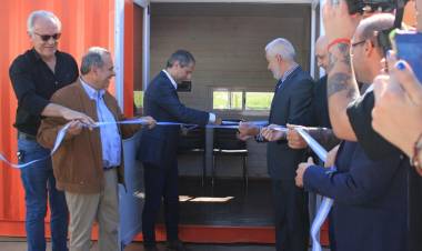Se inauguró el “Centro de Atención Médica Prehospitalaria” en el Parque Industrial