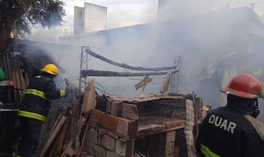 INCENDIO DOMICILIARIO