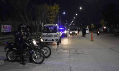 Seguimos con los controles de tránsito sobre camino  interprovincial 