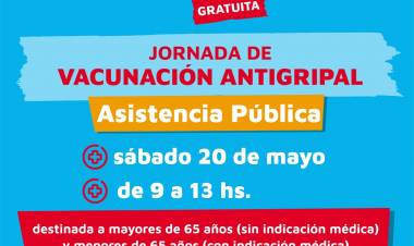 JORNADA GRATUITA DE VACUNACIÓN ANTIGRIPAL