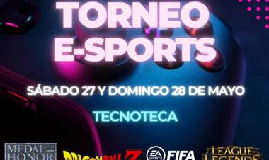 Se realizará la segunda edición del Torneo E- Sport 
