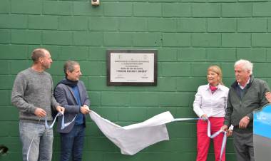 Se inauguró el servicio de gas natural en el club Sportivo Belgrano