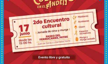 Se viene la segunda fecha del ciclo "Cultura en el Andén"