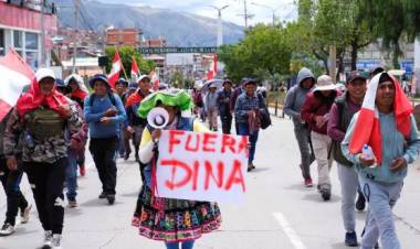 Tensión por jornada de protestas en Perú contra la presidenta Dina Boluarte