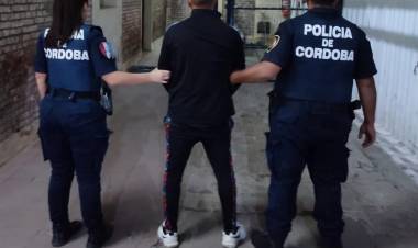 APREHENSIÓN DE MASCULINO CON PEDIDO DE DETENCIÓN VIGENTE POR ROBO CALIFICADO