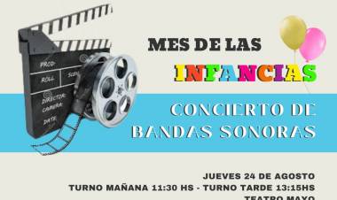 Concierto de Bandas Sonoras para estudiantes de la ciudad