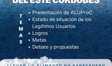 Primera reunión nacional de ALUProC en la ciudad