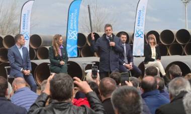 Desde Tio Pujio, Massa convocó a un "gobierno de unidad nacional"