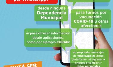 Atención prevención de estafas virtuales