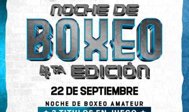Se viene la 4º Noche del Boxeo en la ciudad
