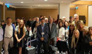 Llegó a Roma el primer contingente de argentinos evacuados de Israel