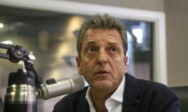 Sergio Massa: "Viene un tiempo en el que hay que convocar a los mejores"