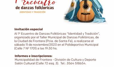 1° encuentro de danzas folclóricas - Identidad y Tradición  