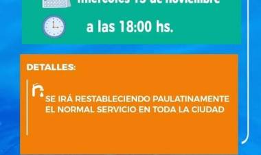 INFORMACIÓN SOBRE CORTE DE AGUA