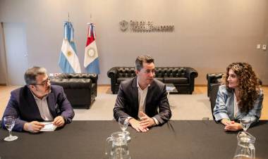 Manuel Calvo se reunió con representantes del Programa de las Naciones Unidas para el Desarrollo