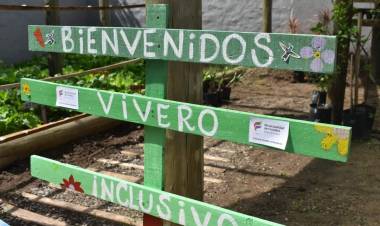 Quedo inaugurado el vivero inclusivo  "El Colibri"