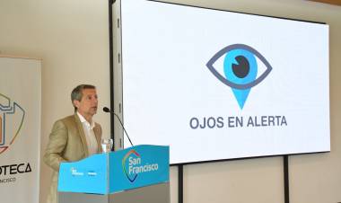 Se lanzó el programa de seguridad  Ciudadana Ojos en Alerta
