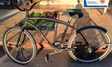  APREHENSIÓN DE MASCULINO - RECUPERO DE BICICLETA SUSTRAÍDA